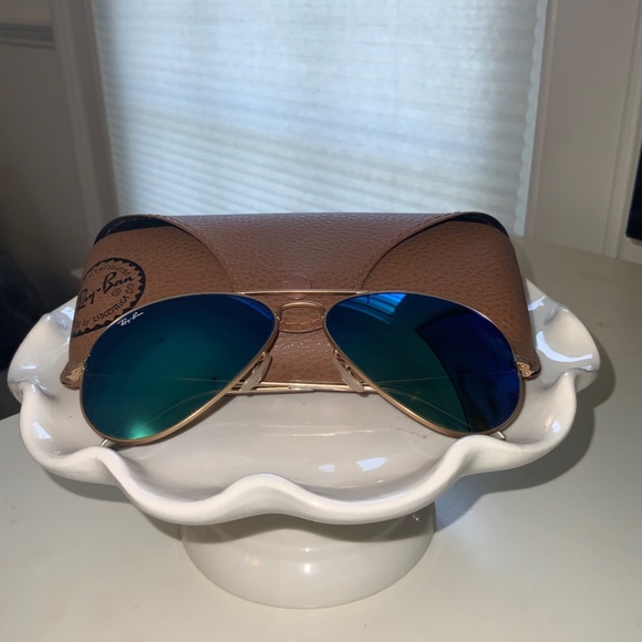 Ray-Ban Aviator Flash Lenses Sunglasses - Picture 8 of 10